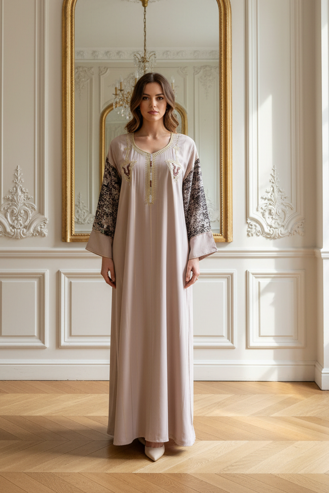Caftan marocain traditionnel