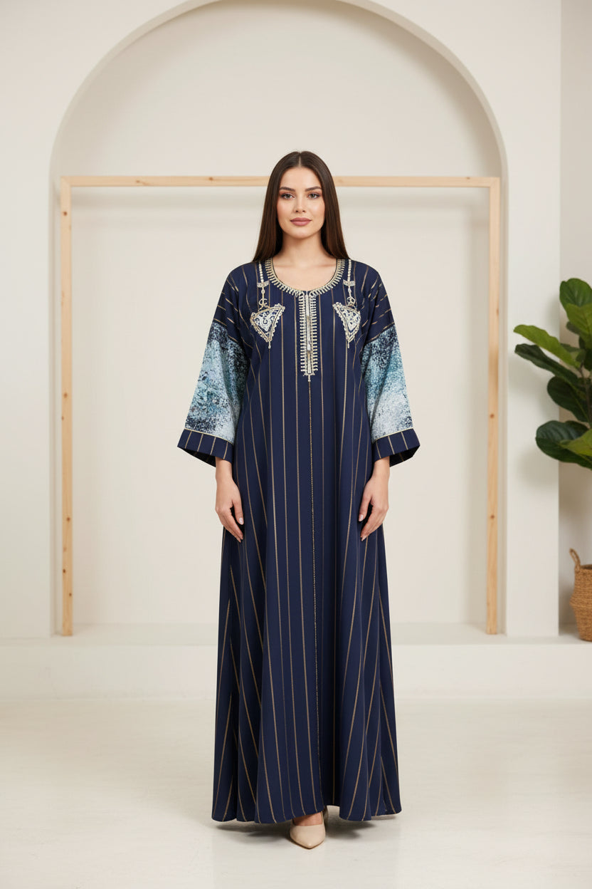 Caftan marocain traditionnel
