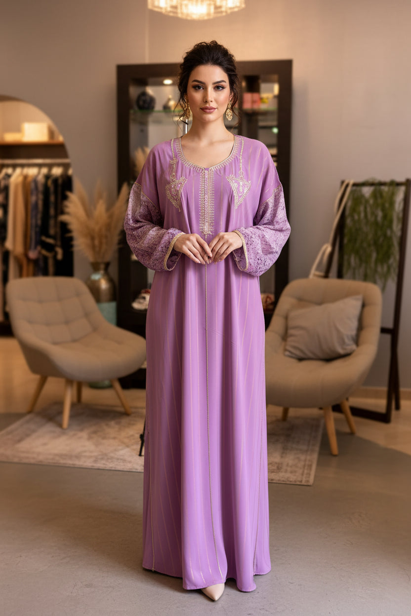 Caftan marocain traditionnel