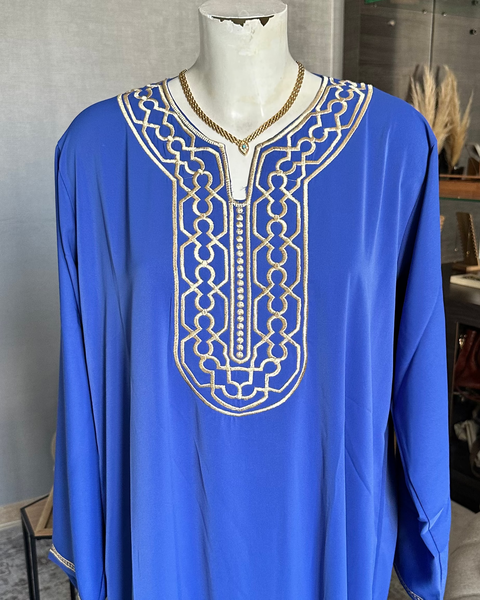 Caftan marocain brodé