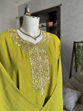 Caftan Marocain broderie dorée