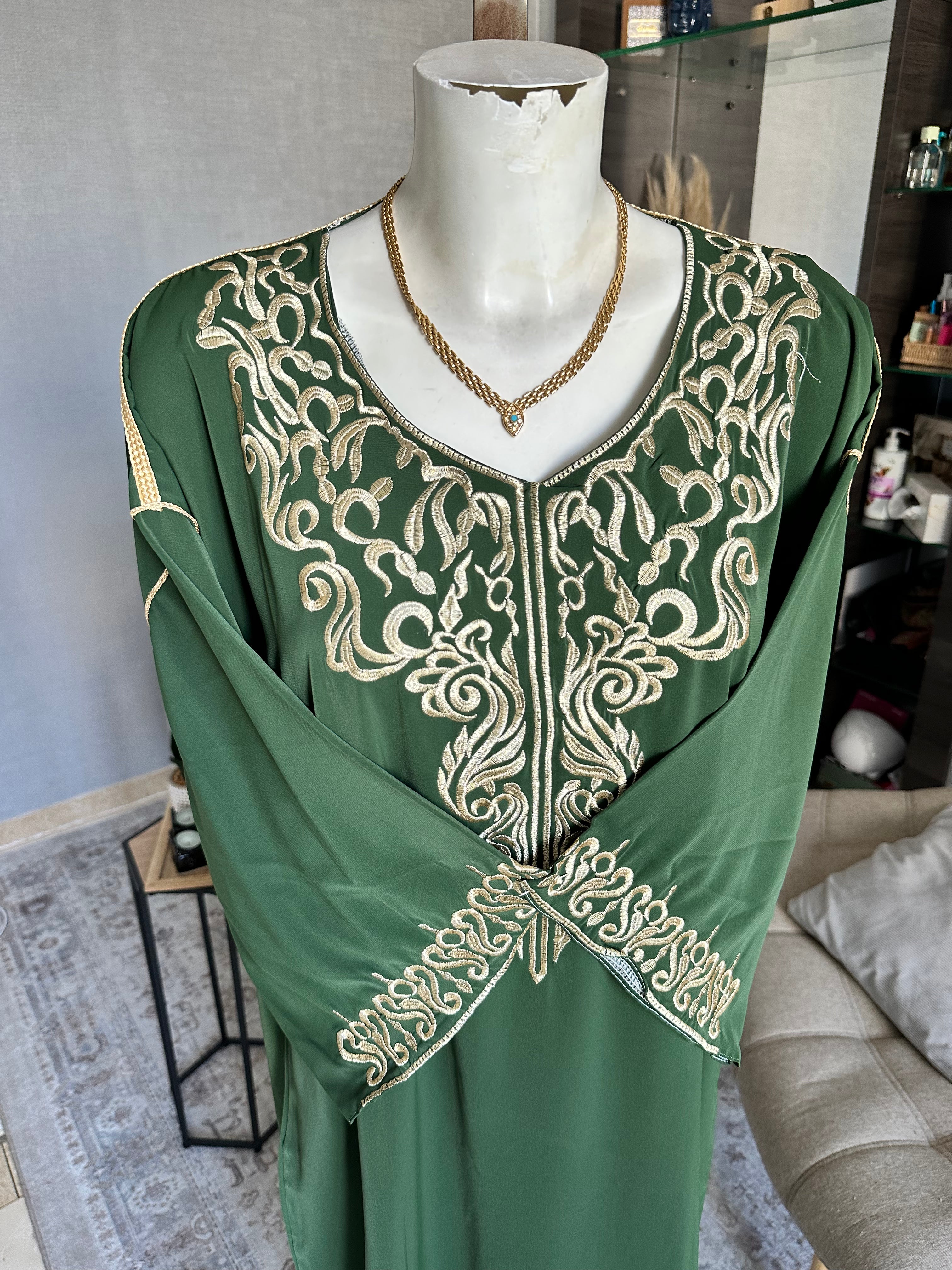 Caftan Marocain brodé