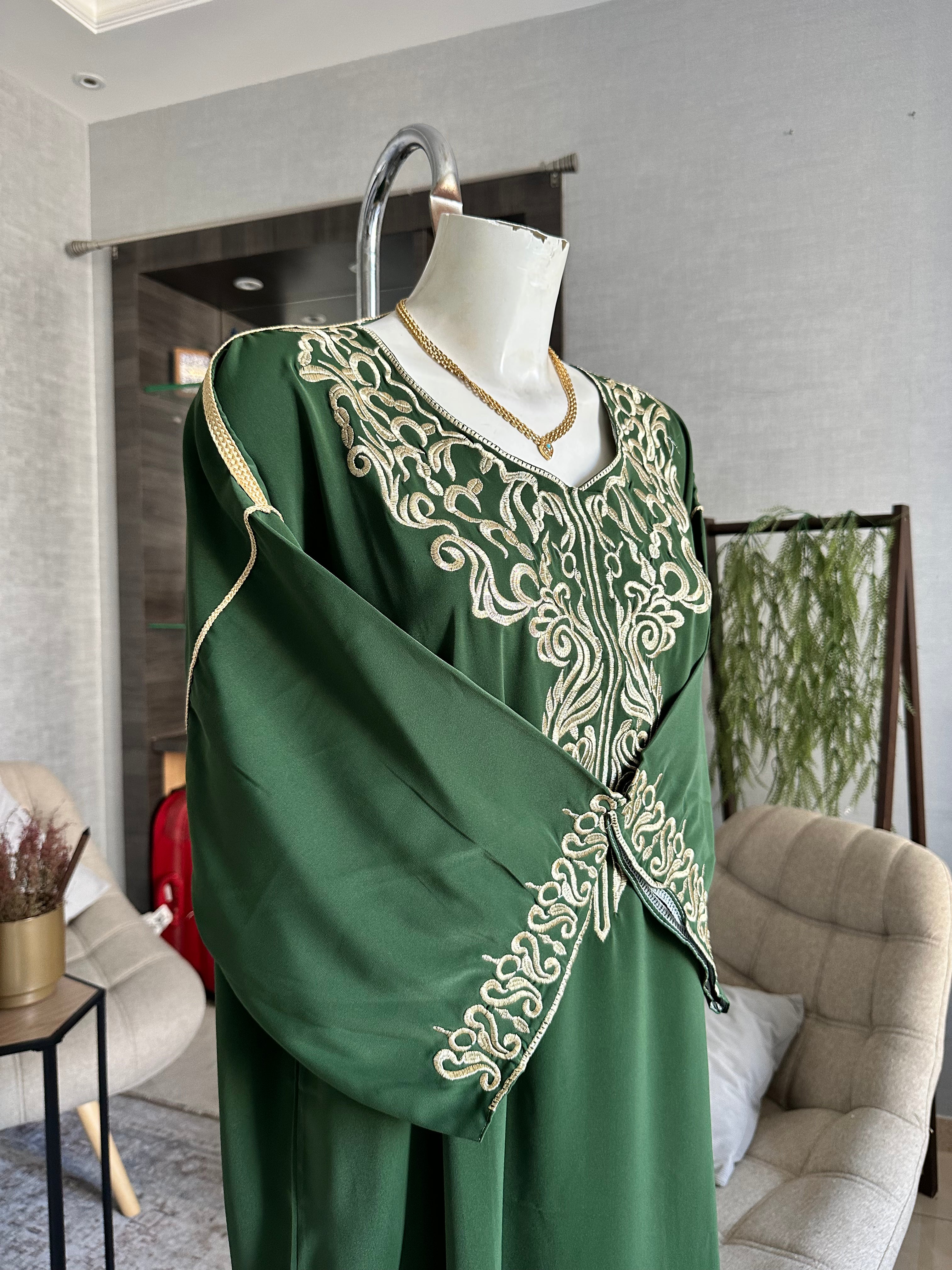 Caftan Marocain brodé
