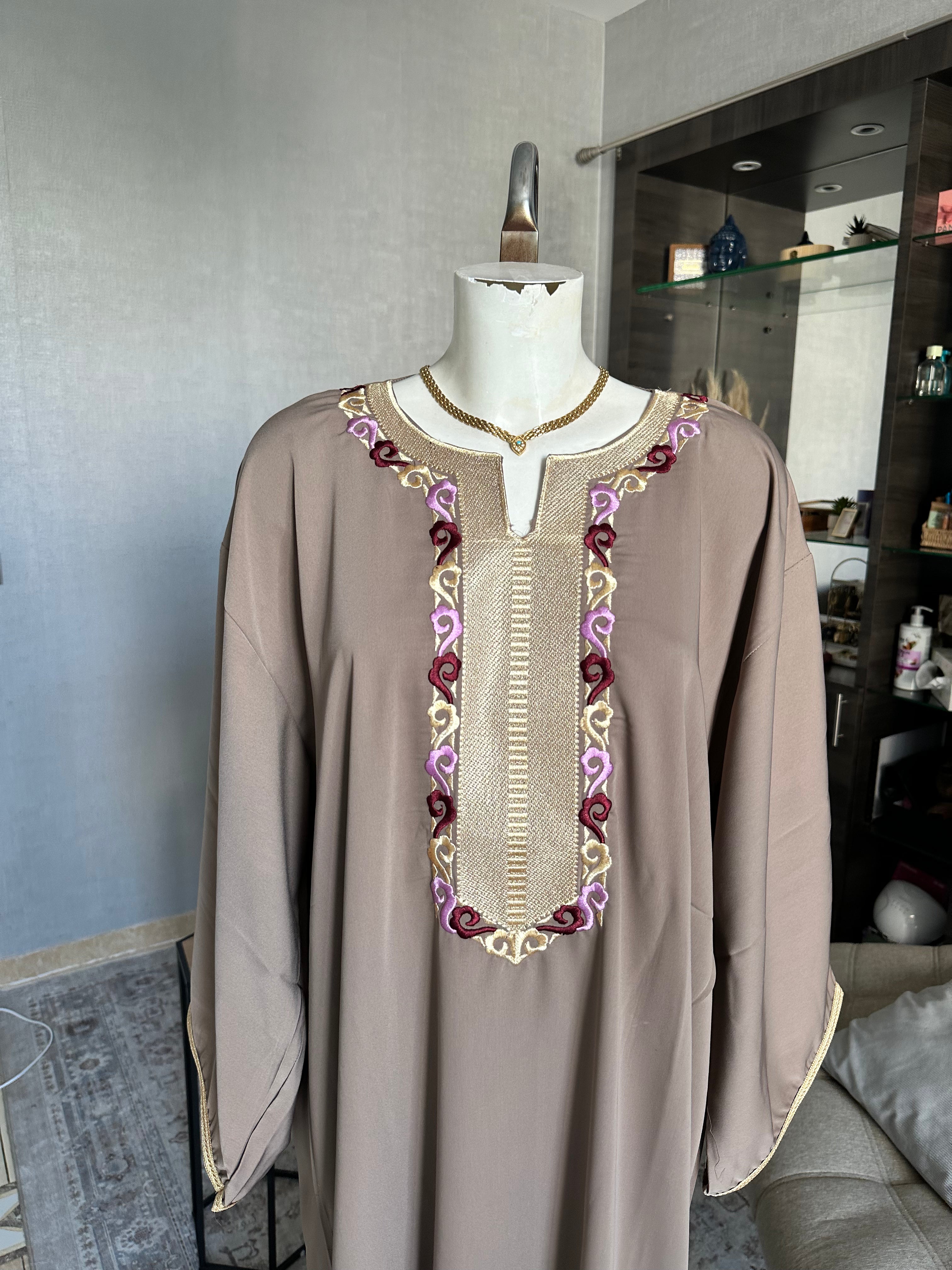 Caftan Marocain brodé