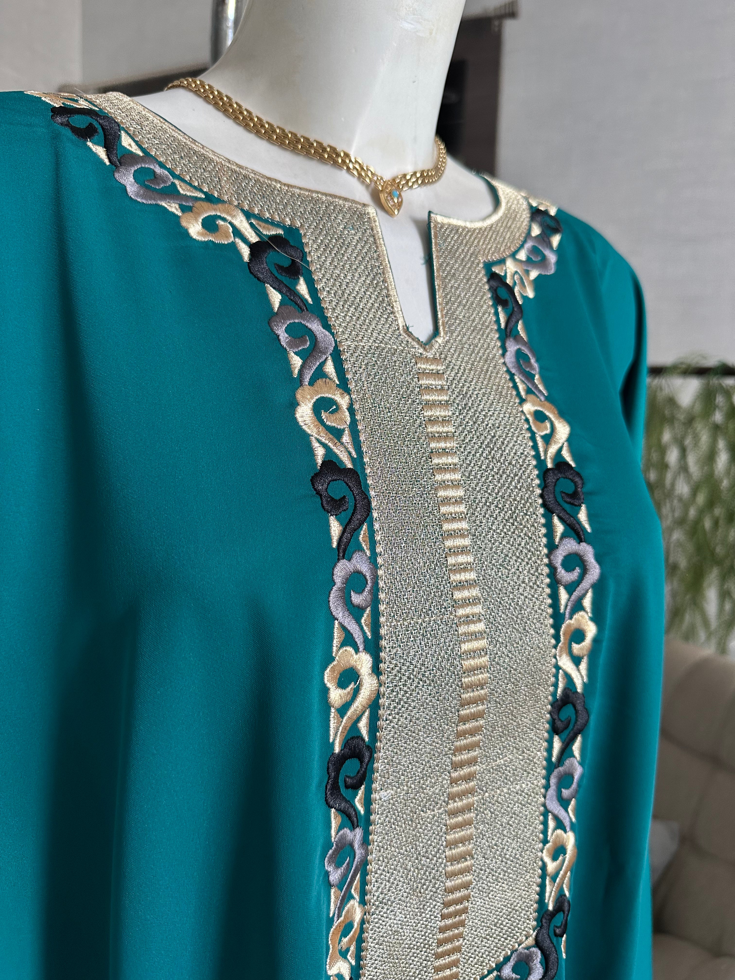 Caftan Marocain brodé