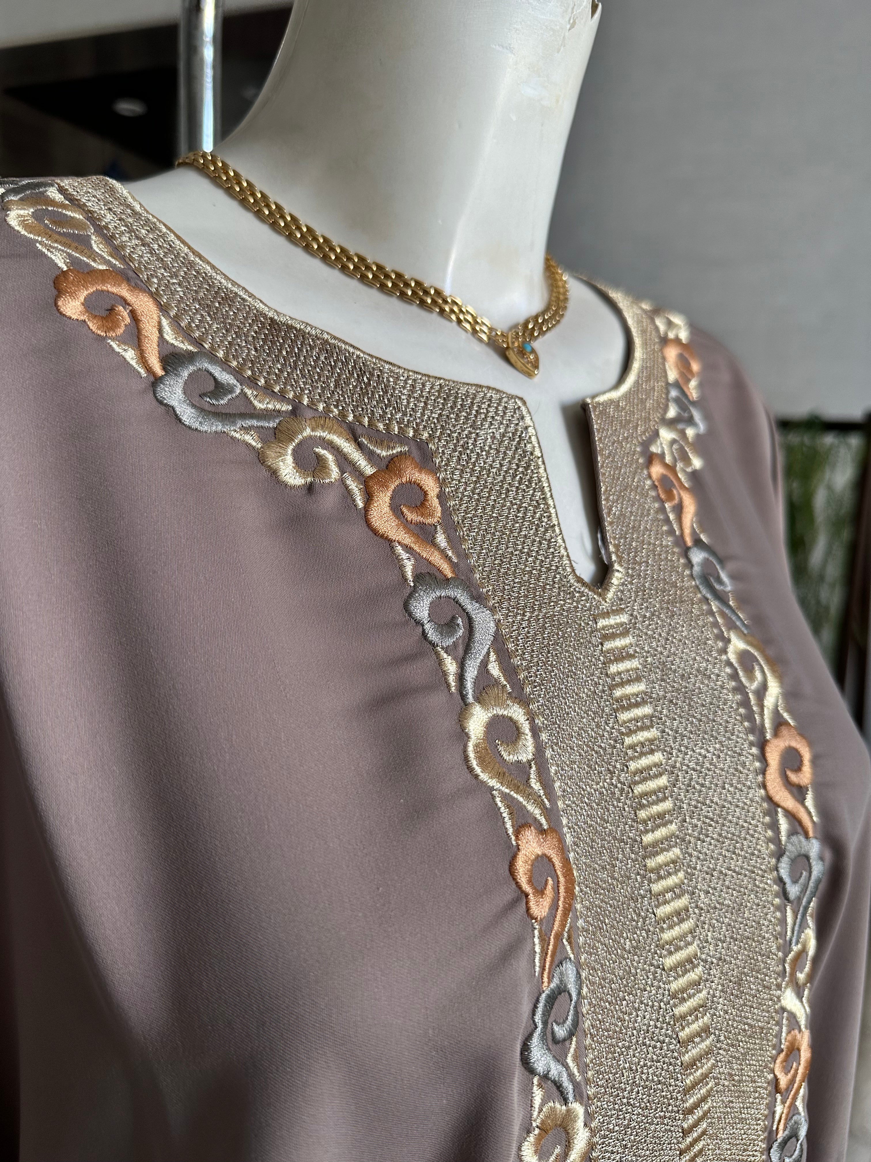 Caftan Marocain brodé