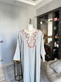 Caftan Marocain col brodé