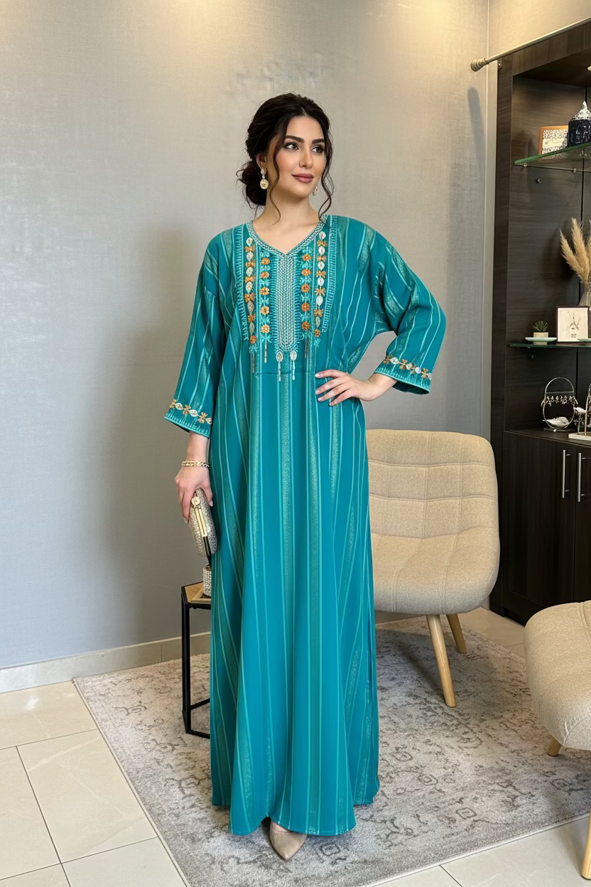 Mikhwar - Caftan Brodé