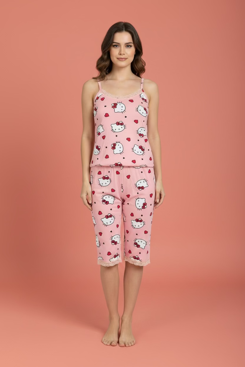 Ensemble de Pyjamas Hello Kitty - été 2026