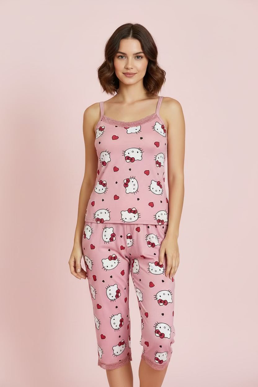 Ensemble de Pyjamas Hello Kitty - été 2026